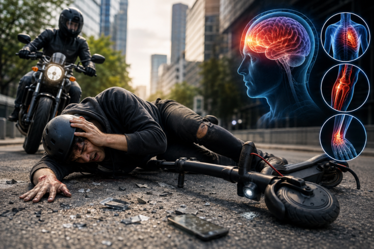 E-scooters may be convenient, but research highlights the serious injuries