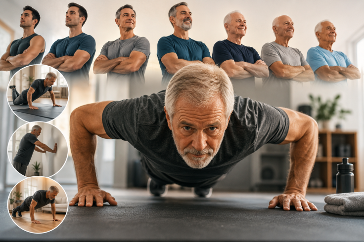 Push-Ups for Senior Strength