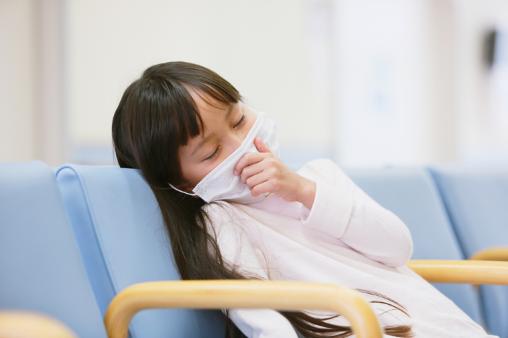 child in hospital for vomiting and diarrhoea