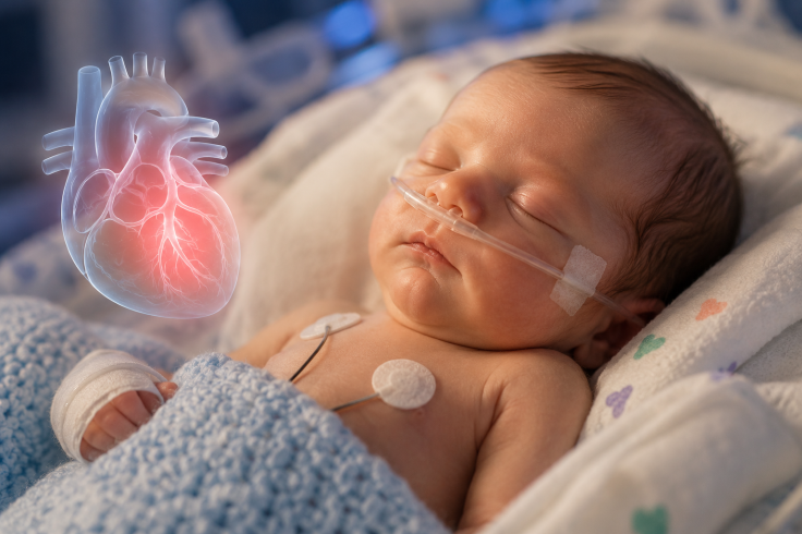 HLHS symptoms in newborns
