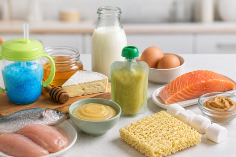 Parents should take extra care with everyday foods and drinks that can pose health risks to babies and young children.