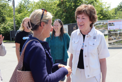 Susan Collins has revealed that she has lived with essential tremor throughout her Senate career.