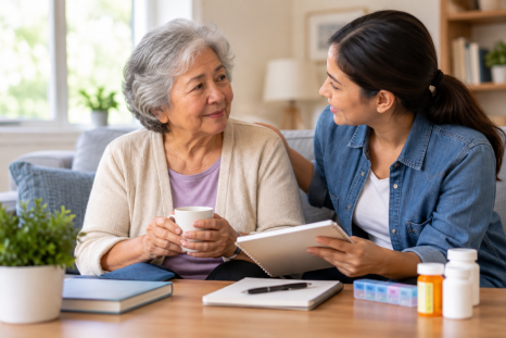 Supporting older adults in maintaining daily routines safely can help preserve their independence.