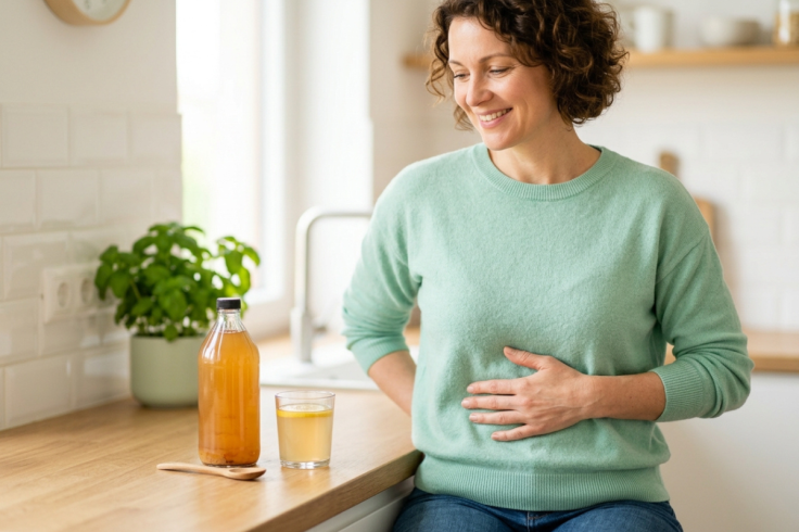 Vinegar Drink and Bowel Movements