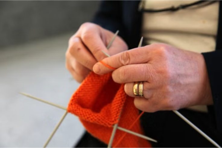 Knitting Needles Grandma