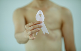 A 62-year-old found a male breast cancer lump after a friend’s nipple pinch in Las Vegas (For illustration purposes only)