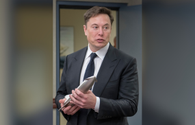 SpaceX CEO Elon Musk visits N&NC and AFSPC during an official visit