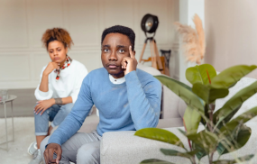 Research suggests talking to women saps men's brainpower