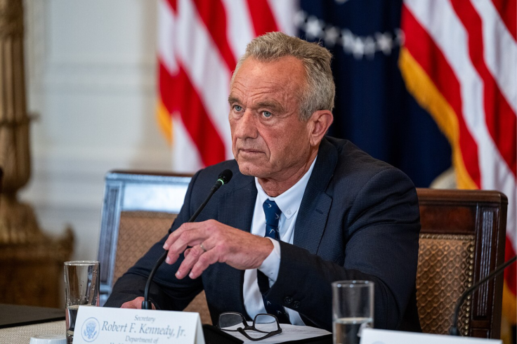President Donald Trump delivers remarks announcing the MAHA Commission