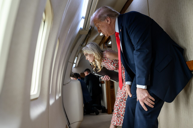 Donald Trump and Natalie Harp