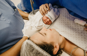 Childbirth can come as a surprise in rare cases when a pregnancy goes unrecognised until labour begins